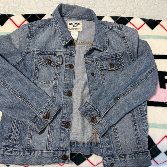 OshKosh B'gosh Medium Wash Denim Jacket - Picture 1 of 4